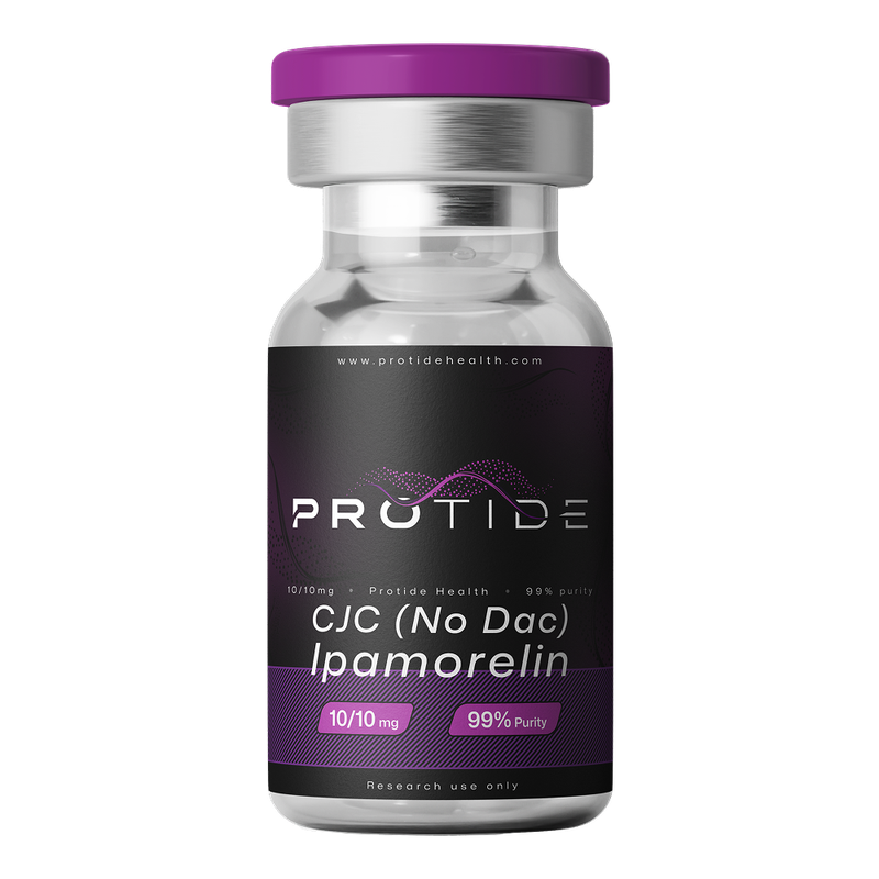 Fotografía de Protide Health CJC-1295 No-DAC + Ipamorelin CJC-1295 No DAC 10 mg + Ipamorelin 10 mg · 20 mg total